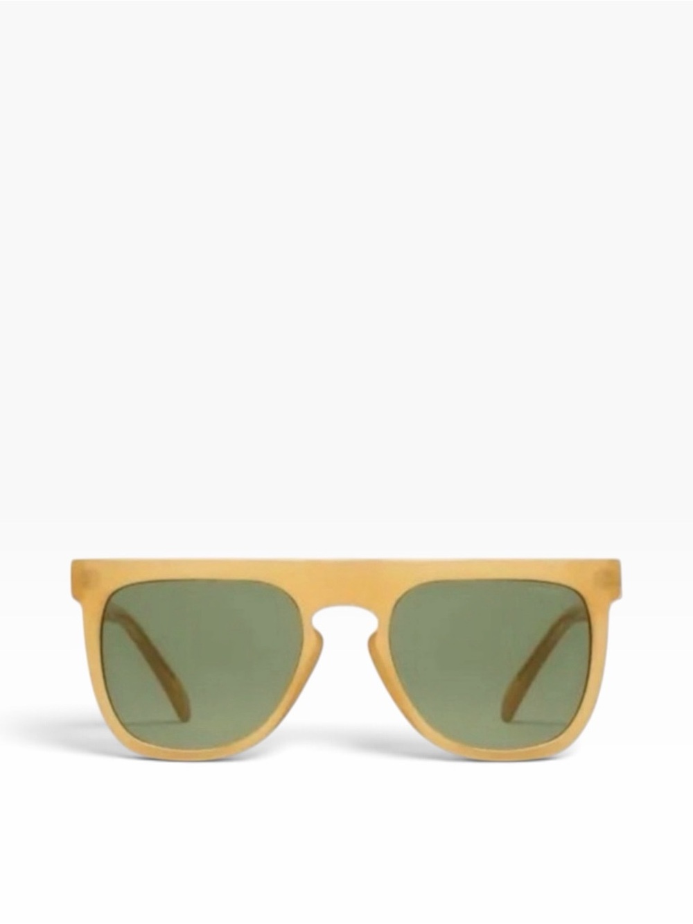 KOMONO sunglasses NEW Shield Style yellow gold UV400 The Bennet